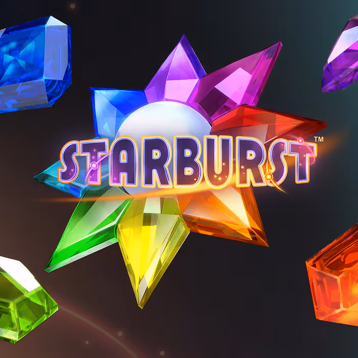 Starburst slot game - Classic space-themed slot with expanding wilds and vibrant gems